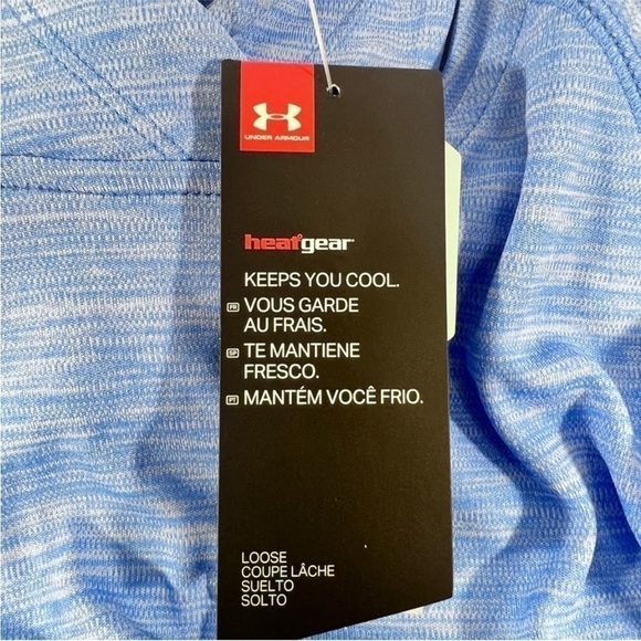 Under Armour Women's Running Jogging Hoodie Blue Drawstring Size XS NWT - Picture 9 of 11